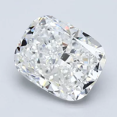 3.01ct F VS2 Very Good Cut Cushion Diamond