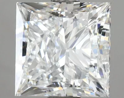 2.94ct D VS1 Rare Carat Ideal Cut Princess Lab Grown Diamond