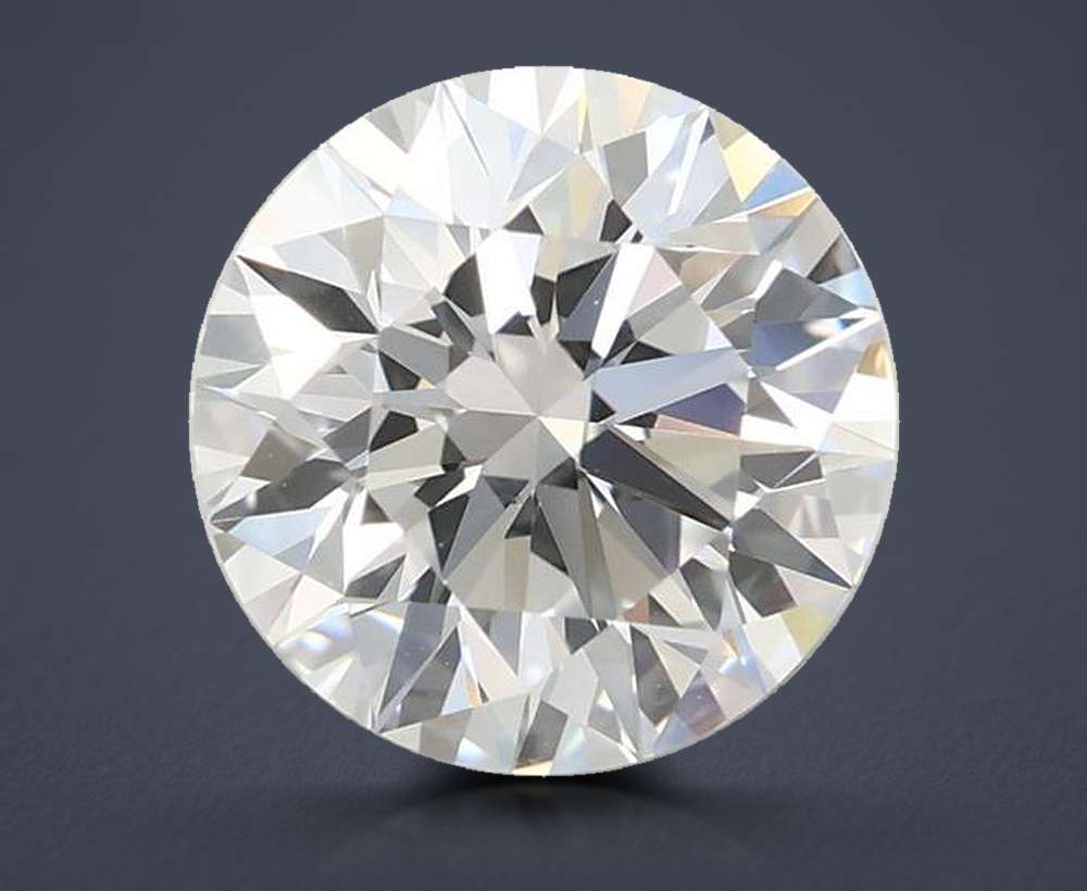 1.57ct D VVS2 Rare Carat Ideal Cut Round Lab Grown Diamond