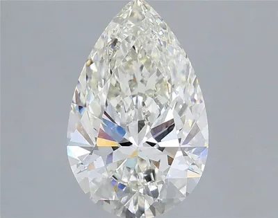 2.51ct H VS1 Rare Carat Ideal Cut Pear Lab Grown Diamond