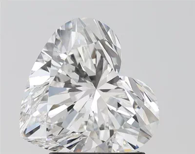 3.03ct F VS1 Rare Carat Ideal Cut Heart Lab Grown Diamond