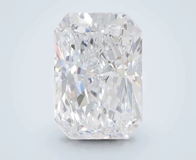 5.07ct E VVS1 Rare Carat Ideal Cut Radiant Lab Grown Diamond