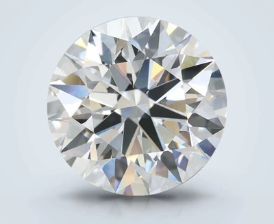 4.19ct D FL Rare Carat Ideal Cut Round Lab Grown Diamond