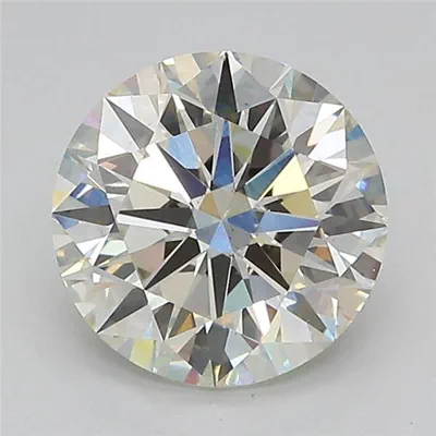 2.23ct J SI1 Excellent Cut Round Lab Grown Diamond