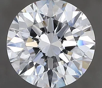 2.24ct D FL Rare Carat Ideal Cut Round Diamond