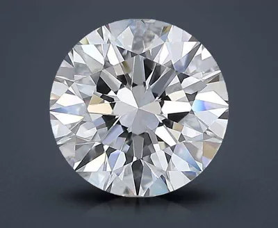 2.24ct D FL Rare Carat Ideal Cut Round Diamond