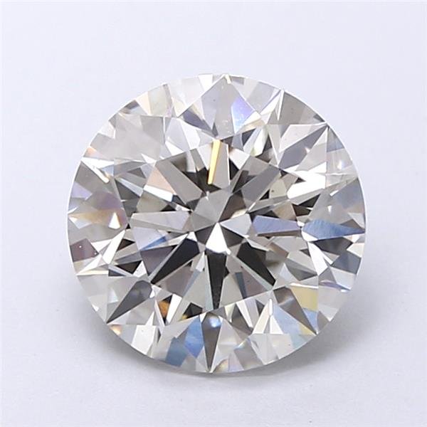 2.07ct H VVS2 Rare Carat Ideal Cut Round Lab Grown Diamond