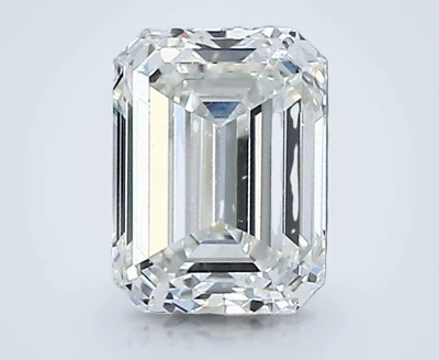 1.01ct H VVS2 Rare Carat Ideal Cut Emerald Diamond