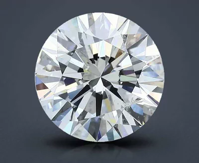 3.68ct H SI2 Very Good Cut Round Diamond