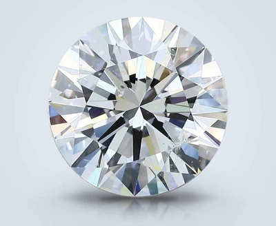 3.68ct H SI2 Very Good Cut Round Diamond