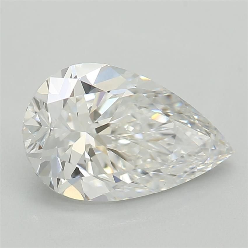 1.08ct D VS1 Rare Carat Ideal Cut Pear Lab Grown Diamond