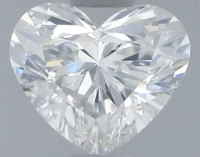 0.52ct H SI2 Rare Carat Ideal Cut Heart Diamond