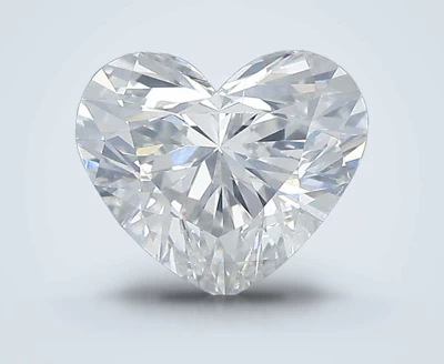 0.52ct H SI2 Rare Carat Ideal Cut Heart Diamond
