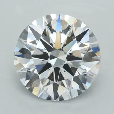 2.01ct D FL Rare Carat Ideal Cut Round Lab Grown Diamond