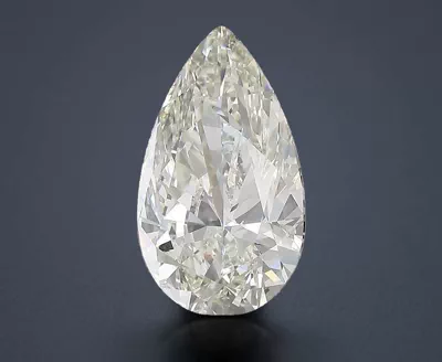 4.09ct I SI1 Rare Carat Ideal Cut Pear Diamond