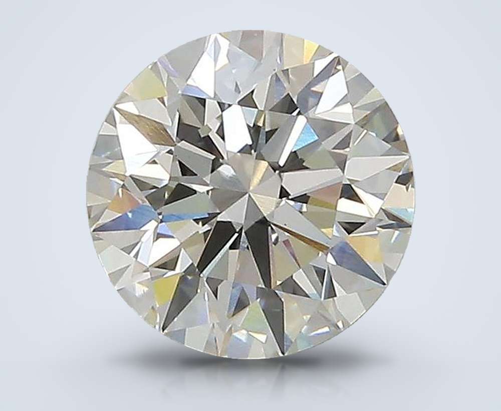 2.17ct I VS1 Excellent Cut Round Lab Grown Diamond