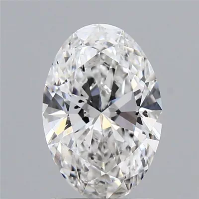 1.53ct E SI1 Rare Carat Ideal Cut Oval Lab Grown Diamond