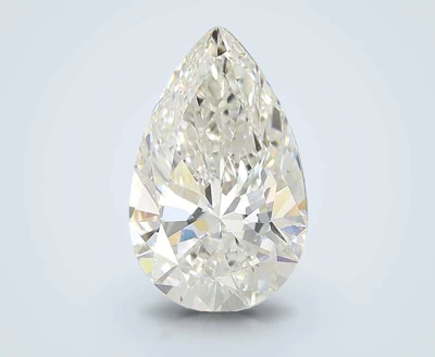 7.03ct F VVS2 Rare Carat Ideal Cut Pear Lab Grown Diamond