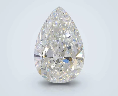 15.56ct F VS1 Very Good Cut Pear Lab Grown Diamond