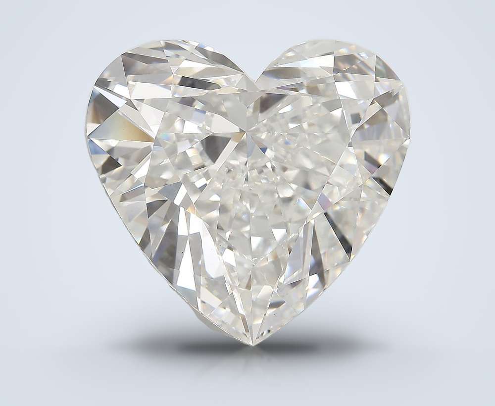 17.12ct F VVS2 Excellent Cut Heart Lab Grown Diamond