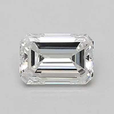 0.75ct D VVS1 Rare Carat Ideal Cut Emerald Lab Grown Diamond