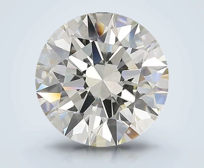 4.02ct J VVS2 Rare Carat Ideal Cut Round Diamond