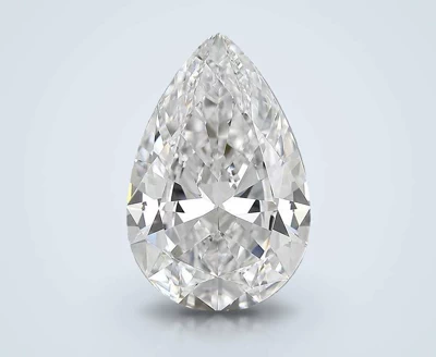 7.12ct D VS1 Very Good Cut Pear Diamond