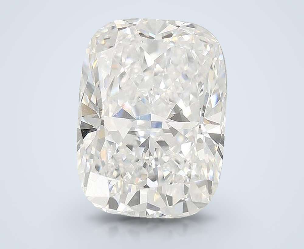 2.55ct E VS1 Rare Carat Ideal Cut Cushion Lab Grown Diamond