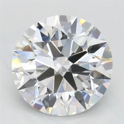 3.39ct D IF Rare Carat Ideal Cut Round Lab Grown Diamond