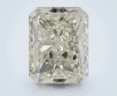5.51ct K SI1 Rare Carat Ideal Cut Radiant Diamond