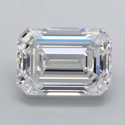 2.07ct E VVS2 Rare Carat Ideal Cut Emerald Lab Grown Diamond