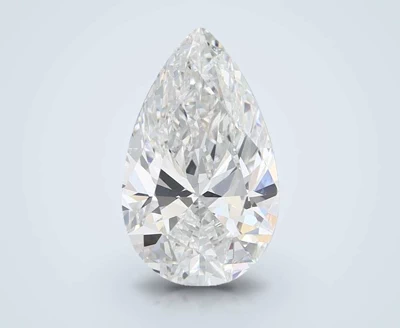 1.30ct E VVS2 Rare Carat Ideal Cut Pear Lab Grown Diamond