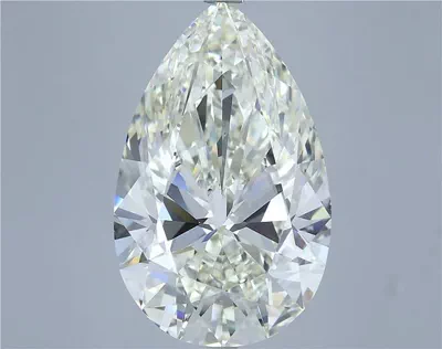 11.01ct J VS1 Rare Carat Ideal Cut Pear Diamond
