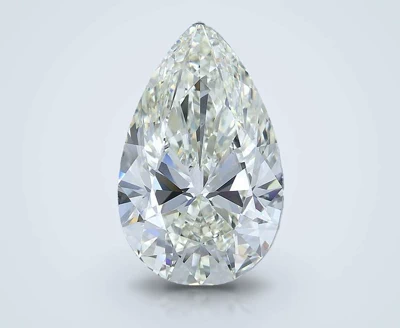 11.01ct J VS1 Rare Carat Ideal Cut Pear Diamond