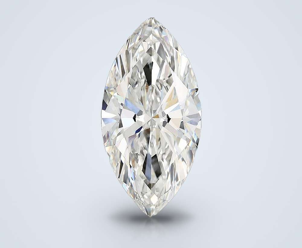 11.67ct F VVS2 Rare Carat Ideal Cut Marquise Lab Grown Diamond