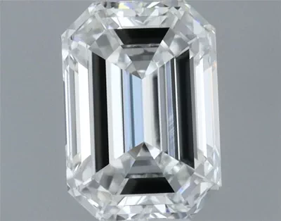 0.31ct G IF Rare Carat Ideal Cut Emerald Diamond