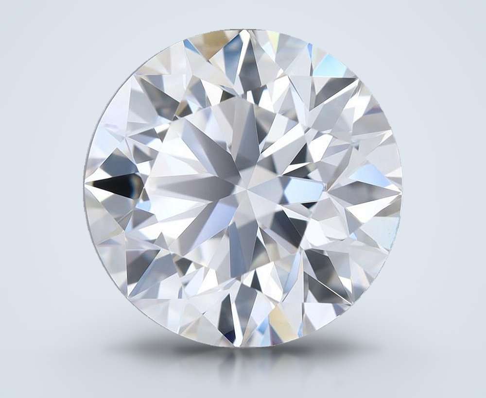2.65ct G IF Rare Carat Ideal Cut Round Diamond
