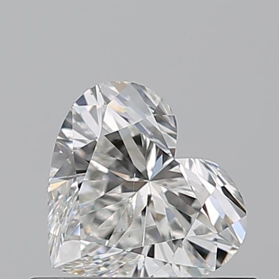 0.54ct G SI2 Rare Carat Ideal Cut Heart Diamond