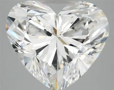 6.00ct E VVS2 Rare Carat Ideal Cut Heart Lab Grown Diamond