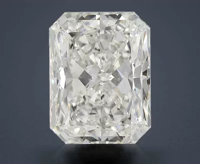 7.06ct K SI1 Rare Carat Ideal Cut Radiant Diamond