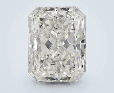 7.06ct K SI1 Rare Carat Ideal Cut Radiant Diamond