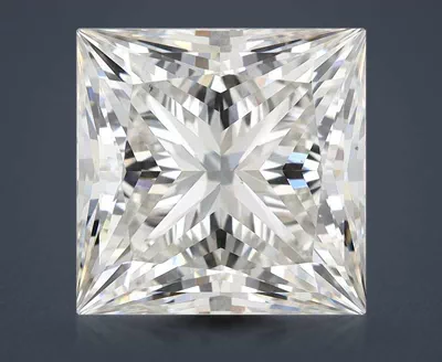 6.28ct G VS1 Rare Carat Ideal Cut Princess Lab Grown Diamond