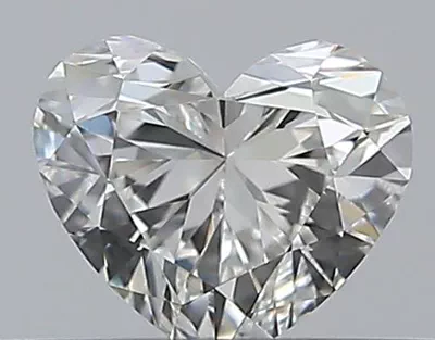 0.31ct H IF Excellent Cut Heart Diamond