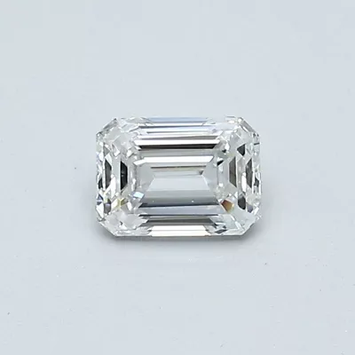 0.42ct F VS1 Very Good Cut Emerald Diamond