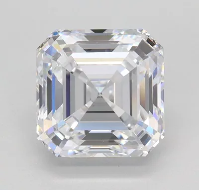 1.55ct E VS1 Rare Carat Ideal Cut Asscher Lab Grown Diamond