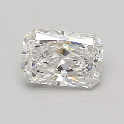 1.45ct D VVS2 Rare Carat Ideal Cut Radiant Lab Grown Diamond