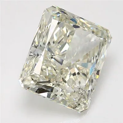 7.05ct K SI2 Very Good Cut Radiant Diamond