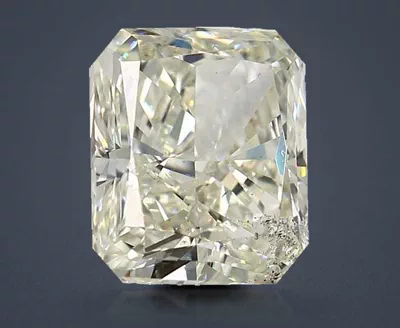 7.05ct K SI2 Very Good Cut Radiant Diamond