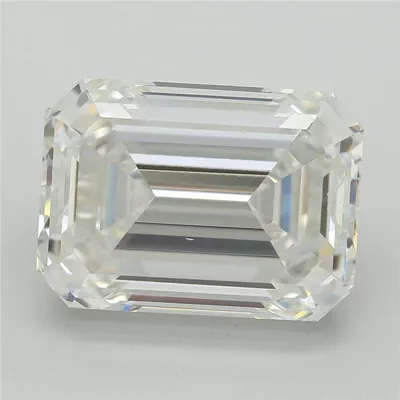 5.55ct F VS1 Excellent Cut Emerald Lab Grown Diamond