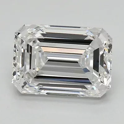 1.45ct D VS1 Rare Carat Ideal Cut Emerald Lab Grown Diamond